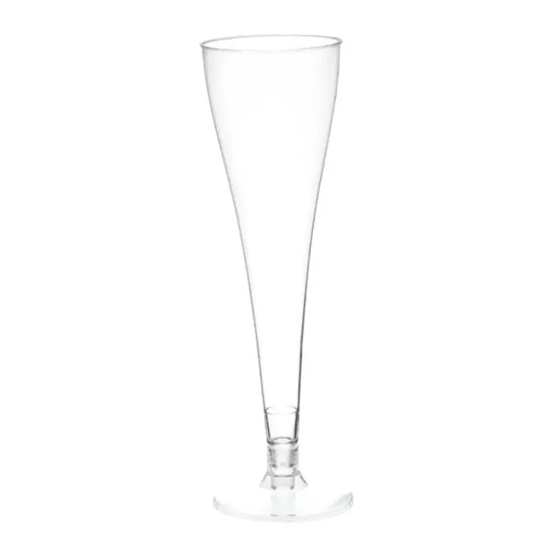 Rubikap Tek Kullanımlık Şampanya Bardağı, 120 ml, Şeffaf