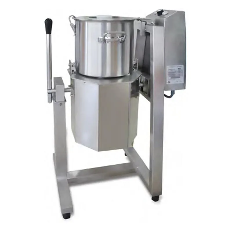 Öztiryakiler SPM 30 FC İnvertör Kontrollü Sebze Parçalama ve Humus Makinesi, 30 L, Trifaze