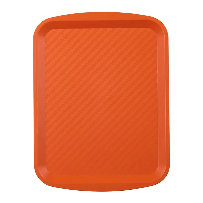 Cafemarkt ABS Servis Tepsisi, 27x36 cm, Turuncu