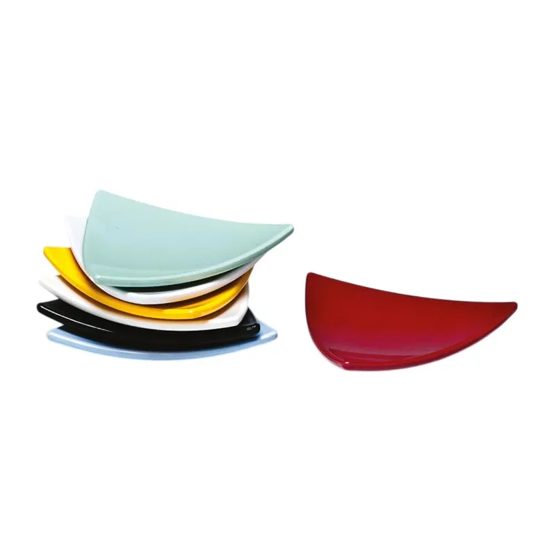 Zicco K-3511 Mini Melamin Teşhir Tabağı, 10.5 cm, Beyaz