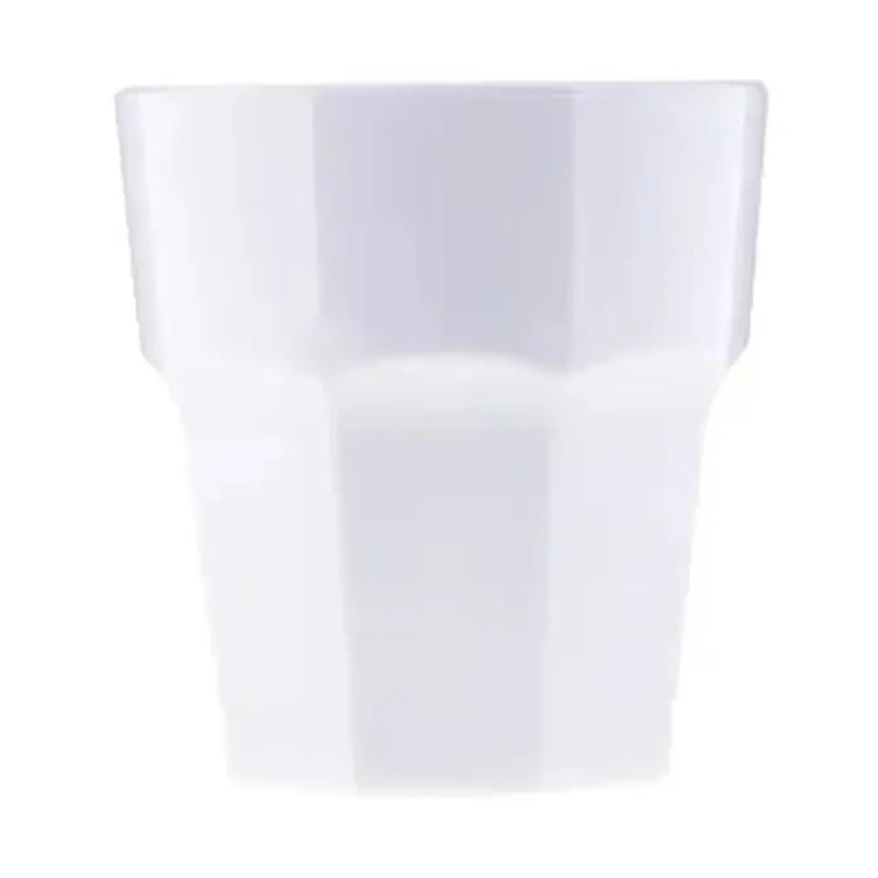 Rubikap Premium Polikarbon Bardak, 250 ml, Beyaz