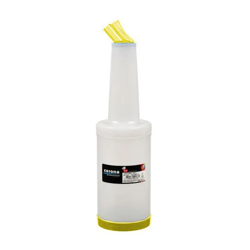 Bora Plastik Sos ve Kokteyl Şurup Dökücü, 1000 cc, Sarı