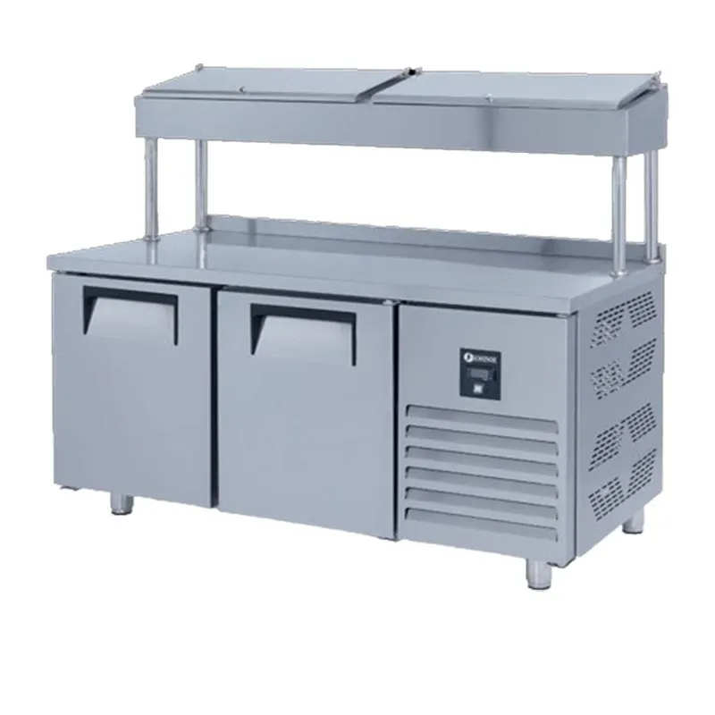 Iceinox PTS H 330 Make Up Yüksek Buzdolabı, 2 Kapılı