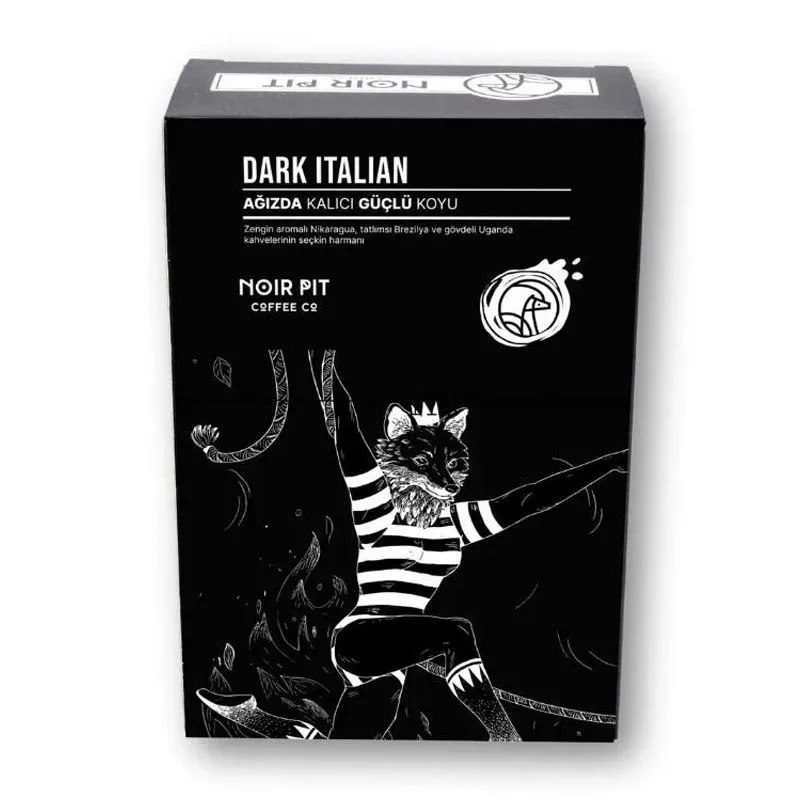 Noir Pit Dark İtalian Çekirdek Kahve, 250 gr