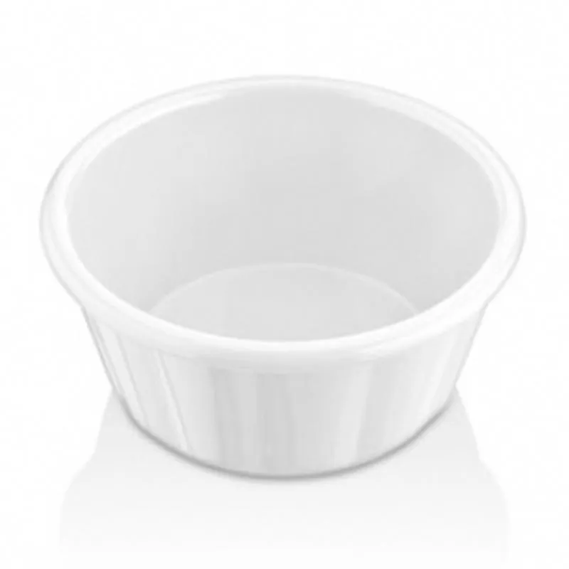 GastroPlast GS-06 Polikarbon Yuvarlak Sosluk Reçellik, 35 ml, Beyaz