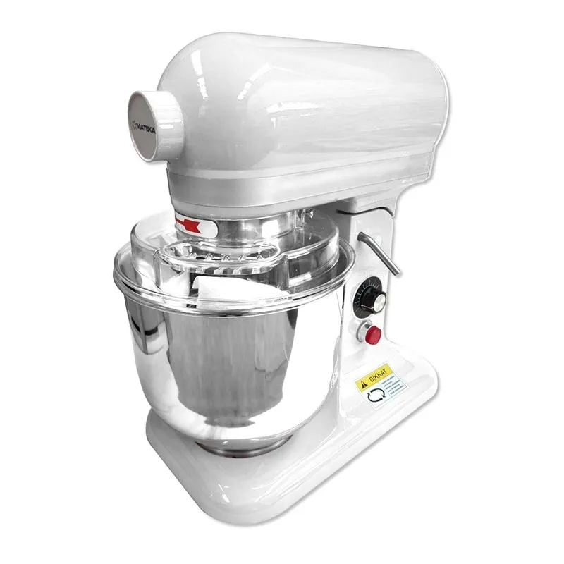 Mateka Stand Mikser, Hız Kontrollü, 8 L, 220V