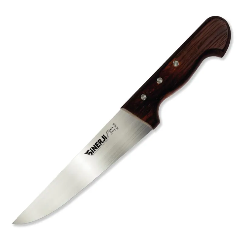 Sinerji Wooden No 5 Venge Saplı Kasap Bıçağı, 25 cm