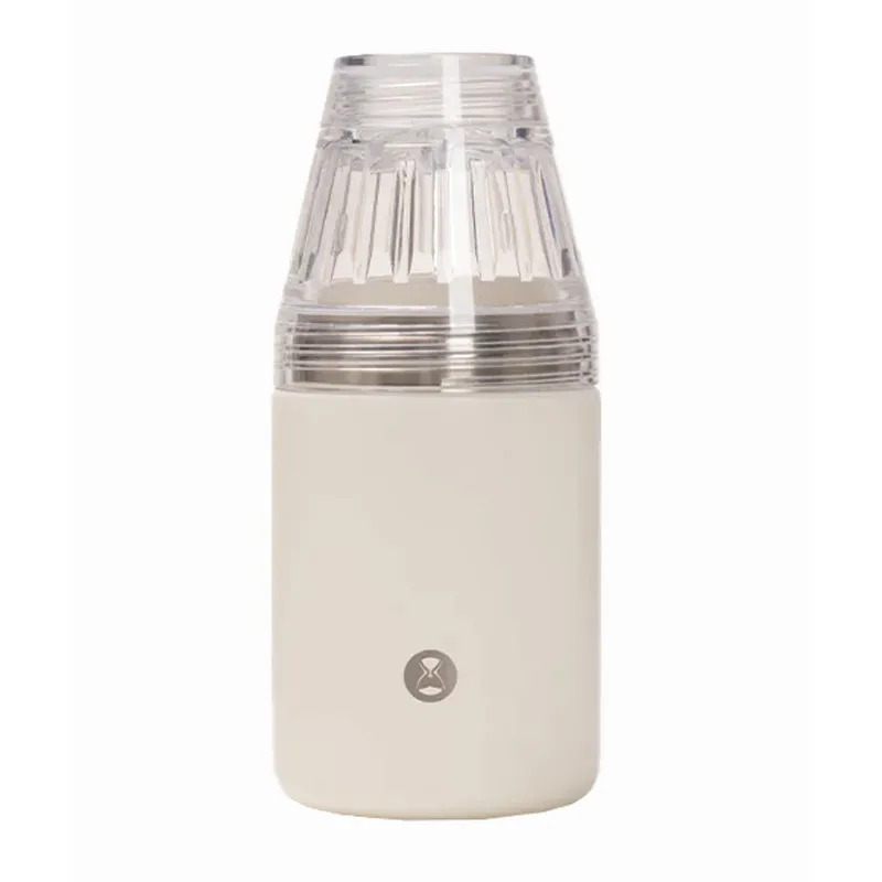 Timemore 1+1 Termos ve Dripper Bir Arada, Beyaz