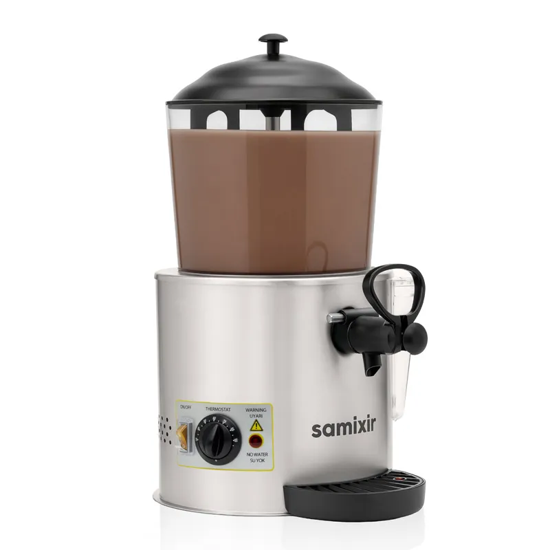 Samixir SC.06 Sıcak Çikolata ve Sahlep Makinesi, 6 L, Inox