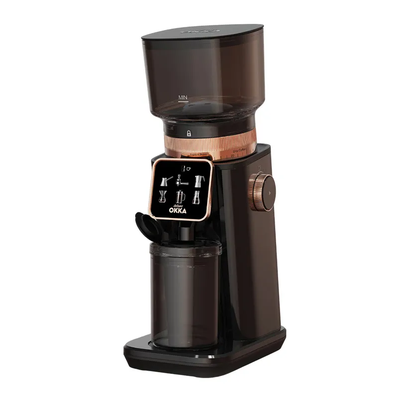 Arzum OK0044 Master Grind Ev Tipi Barista Kahve Öğütücü Değirmen, Siyah-Bakır