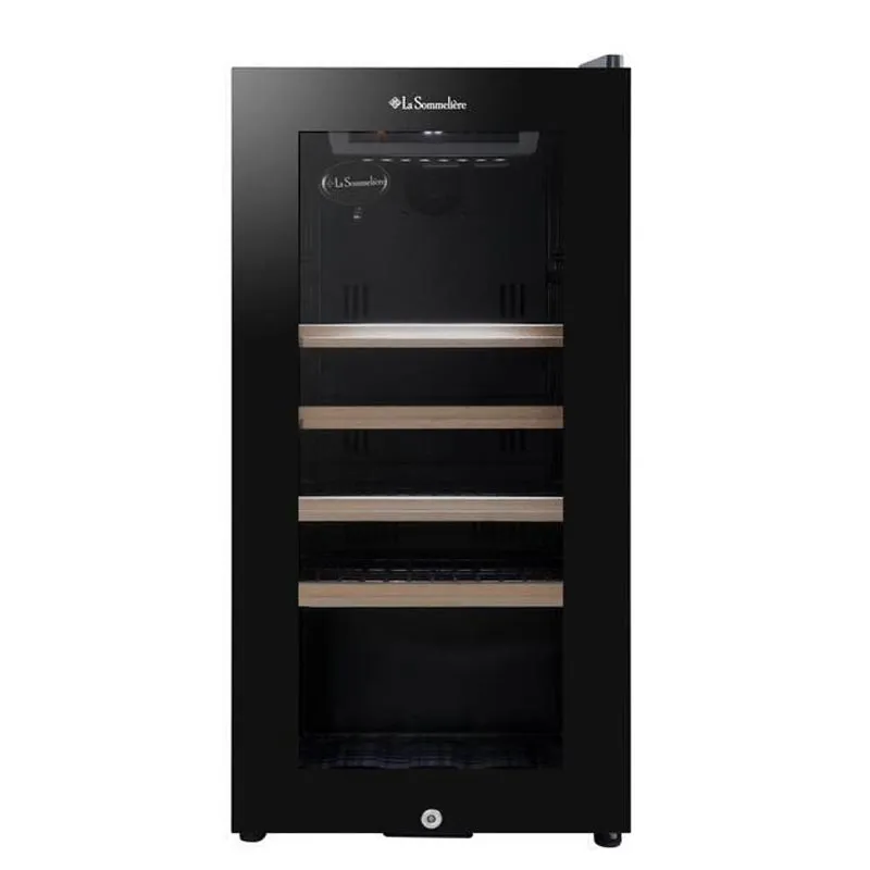 La Sommeliere LS38BLACK Service Solo Şarap Dolabı, 38 Şişe Kapasiteli