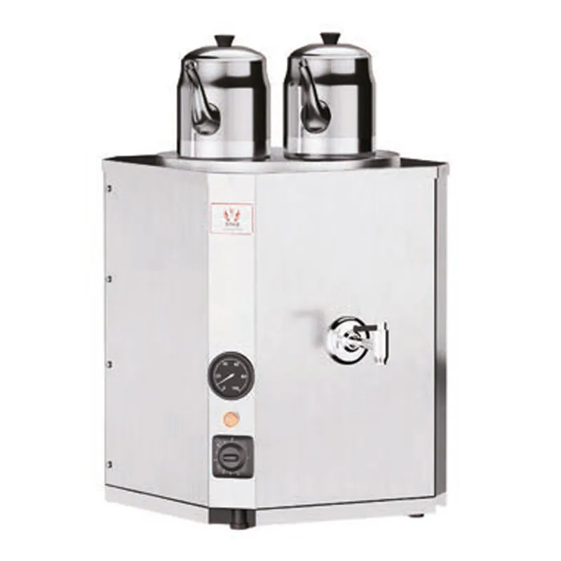 Anka IYNC2 Yeni Nesil Çay Makinesi, 2 Demlikli, 25 L, Inox