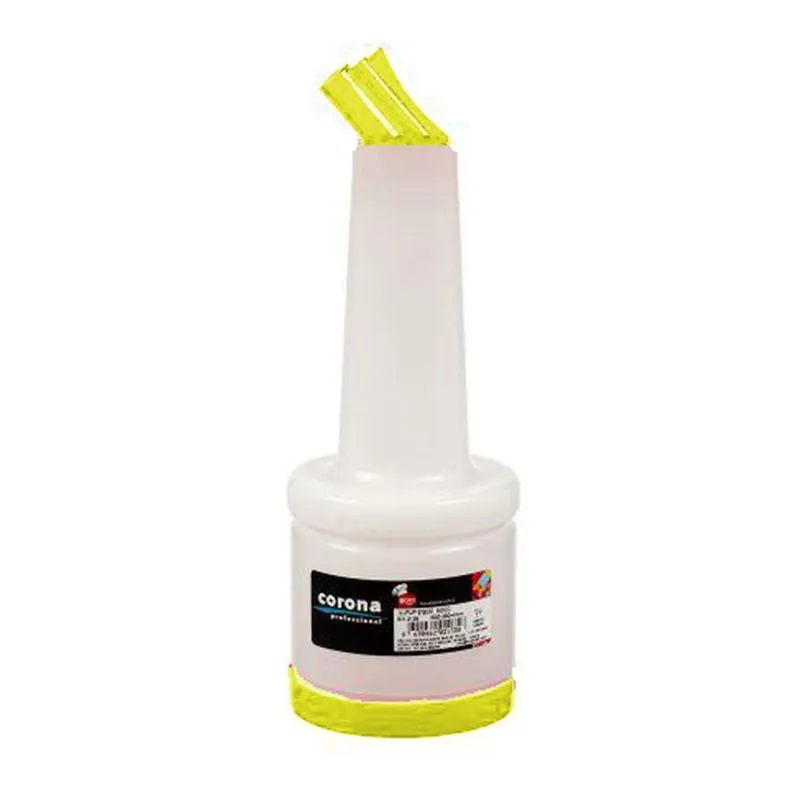 Bora Plastik Sos ve Kokteyl Şurup Dökücü, 500 cc, Sarı