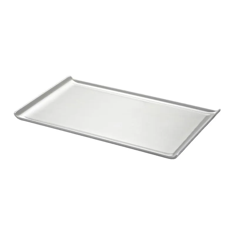 Biradlı BRD-103621 Dikdörtgen Melamin Sunum Tepsisi, 53x33x3 cm