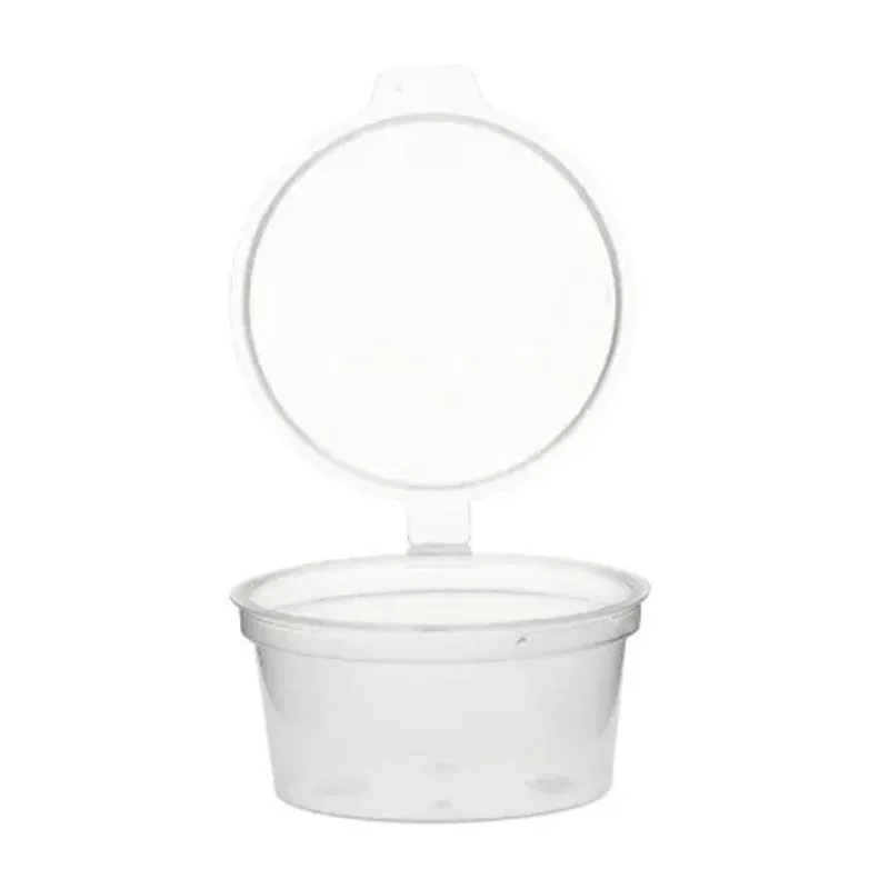 Rubikap Tek Kullanımlık Kapaklı Sos Kabı, 60 ml