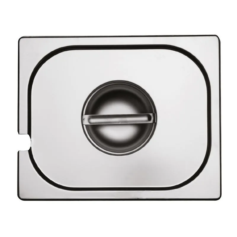 Bilge Inox GN 1/3 Kepçe Delikli Gastronorm Küvet Kapak