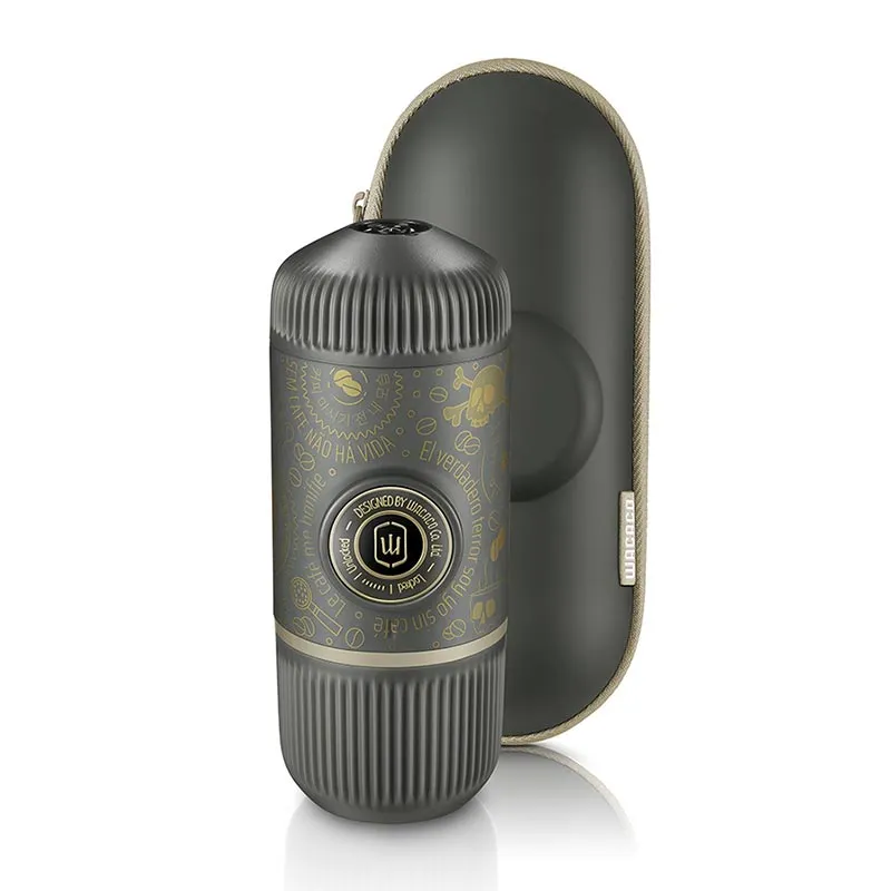 Wacaco Nanopresso Manuel Espresso Makinesi, Koyu Gri