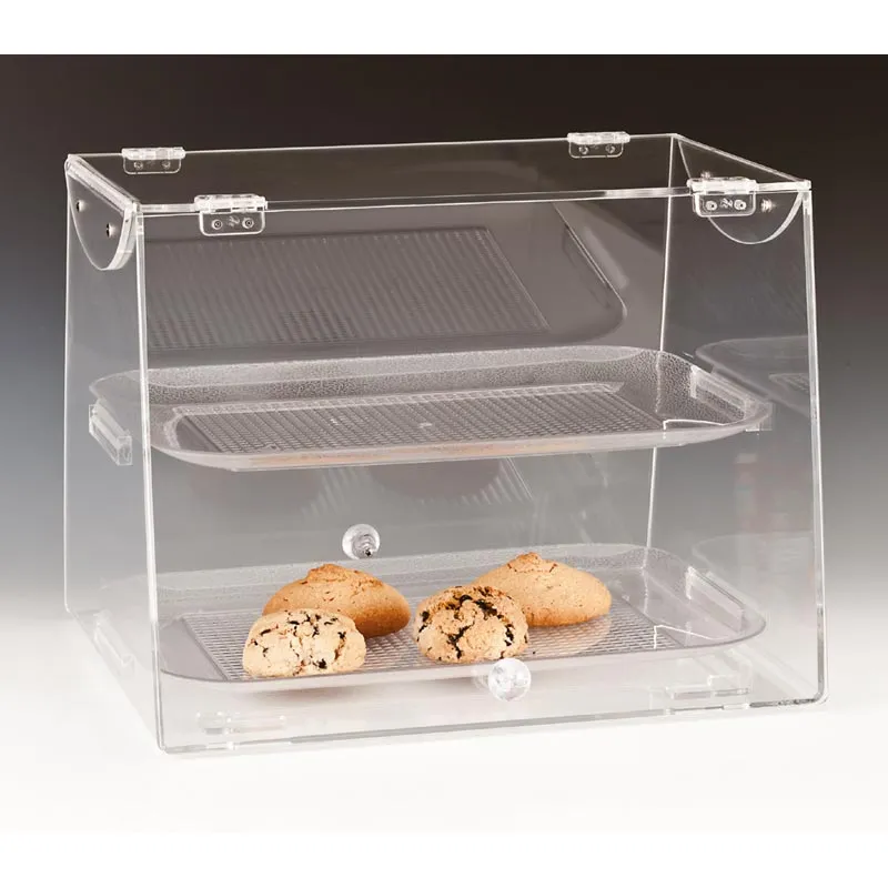 Zicco ZCP-106 Tepsili Çift Kapaklı Teşhir Standı, 40x36 cm