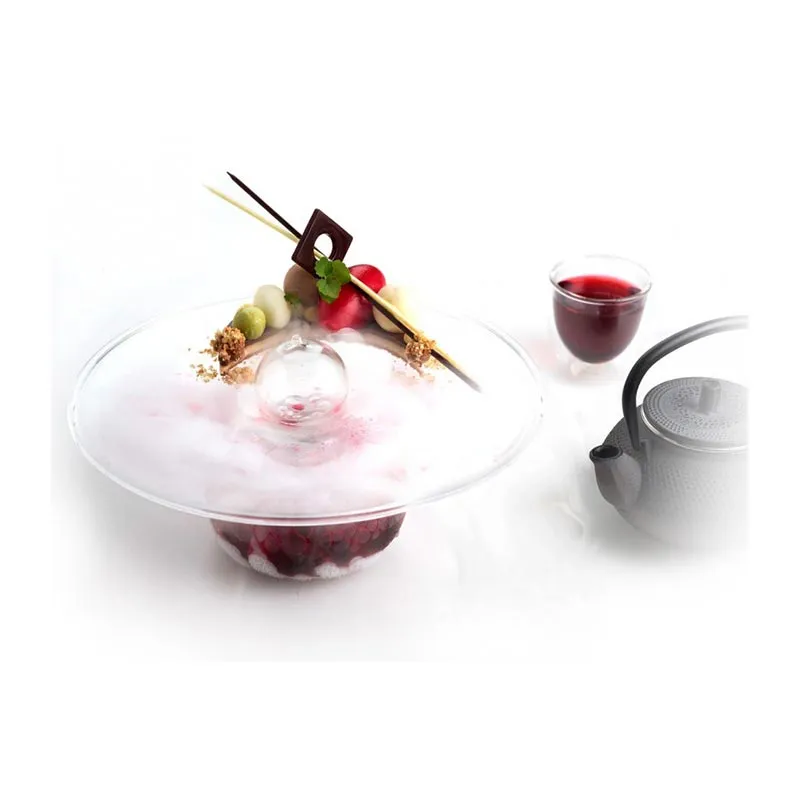 100% Chef Ovni Cam Sunum Tabağı, 500 ml, 28x15 cm