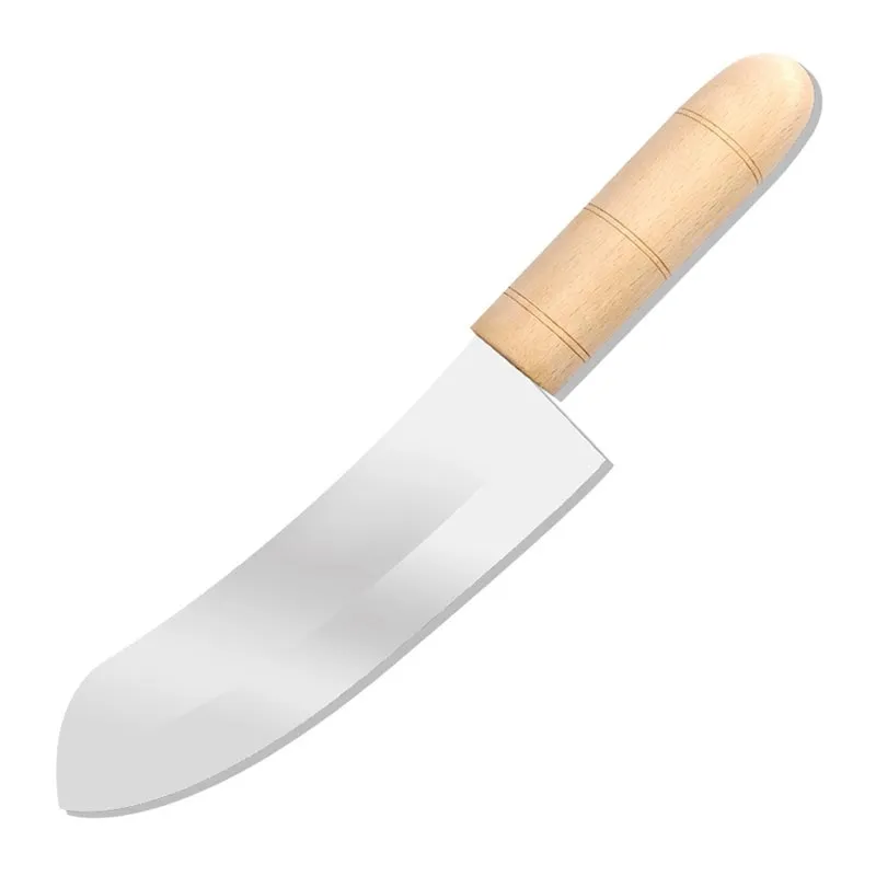 Sinerji Chocolate Ahşap Saplı Karbon Çelik Kaymak Bıçağı, 19 cm