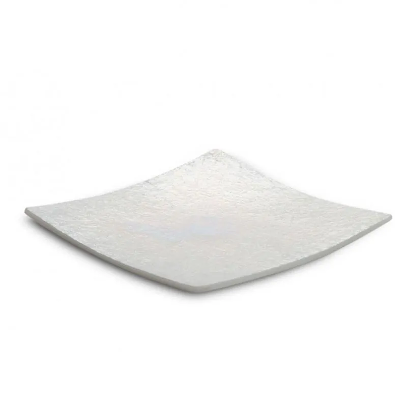100% Chef İnci Cam Sunum Tabağı, 14 cm, 2 Adet