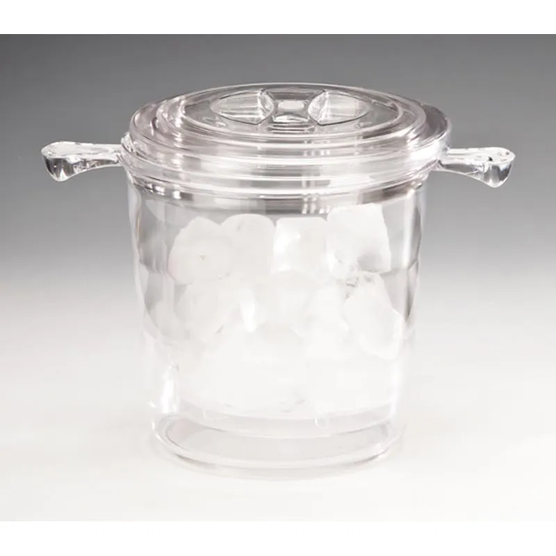 Zicco ZCP-338 Çift Cidarlı Polikarbon Buz Kovası, 15x15 cm, Şeffaf