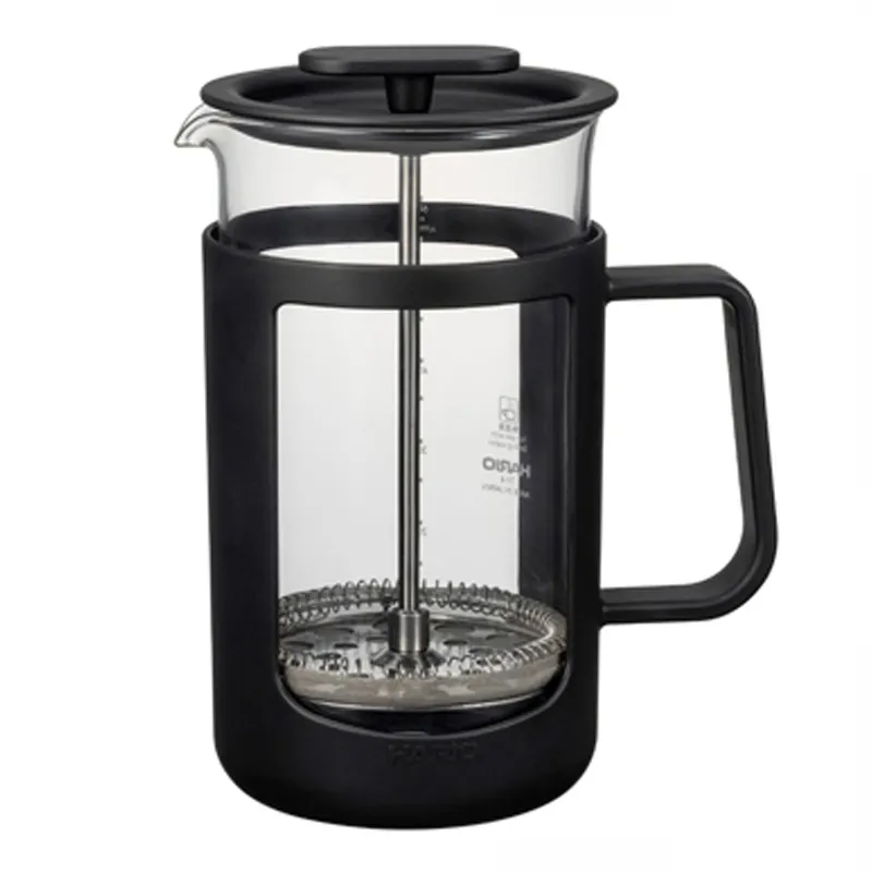 Hario CPU-4-B Cafe Press U French Press, 600 ml, Siyah