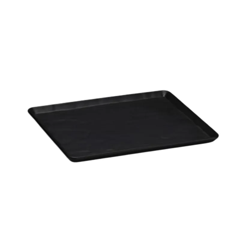 Zicco K-9350 Taş Model Melamin Teşhir Tabağı, 26x32 cm, Mavi