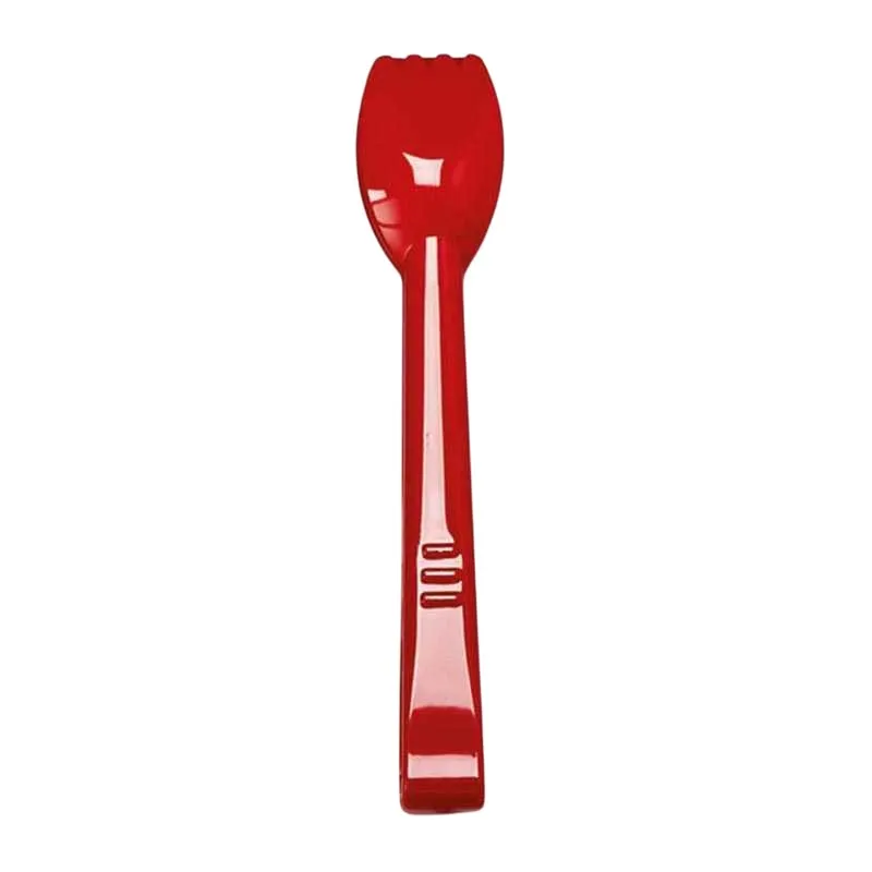 Zicco PDFSA Dişli Polikarbon Maşa, 23 cm, Kırmızı