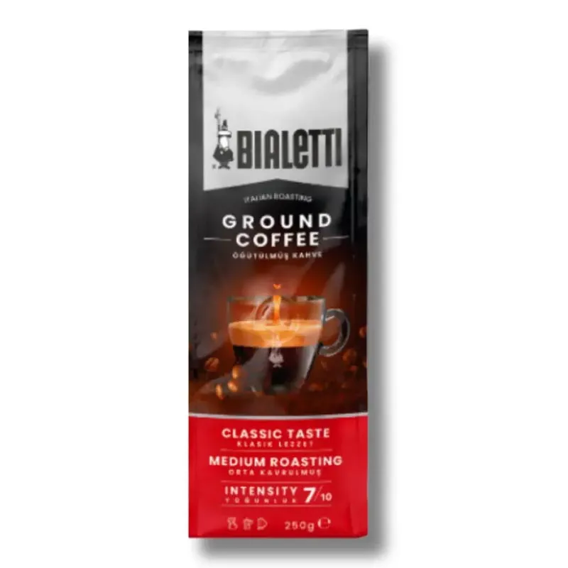 Bialetti Classico Öğütülmüş Kahve, 250 gr
