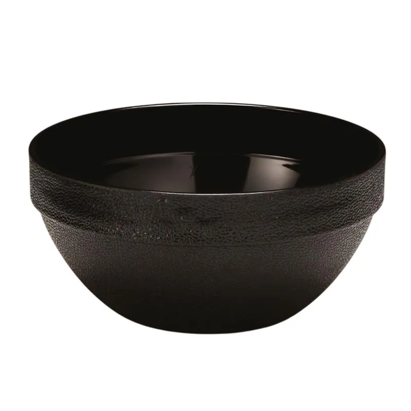 Zicco ZCP-049 Polikarbon Yuvarlak Kase, 26 cm, Siyah