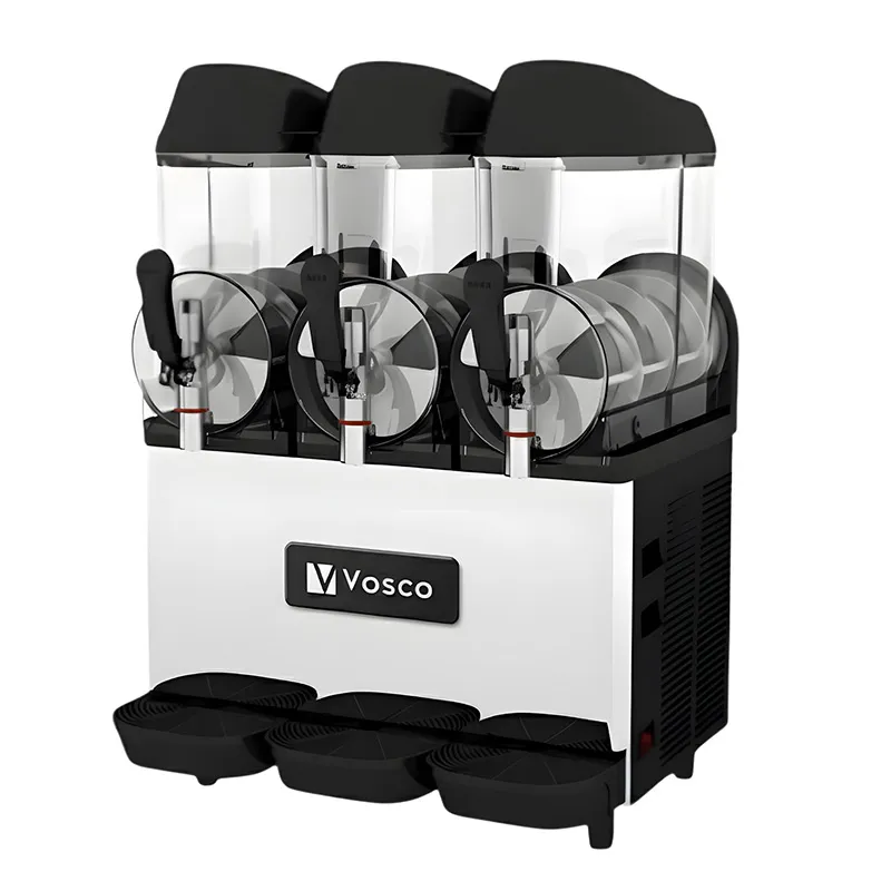 Vosco VXC-336 Ice Slush Makinesi, Üç Hazneli, 12+12+12 L