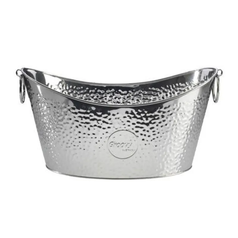 Biradlı Groovy GRV-1015 Çelik Şişe Kovası, 13 L, Parlak