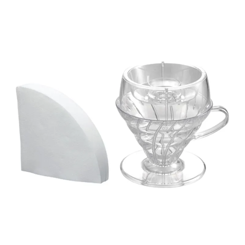 Hario PDA-1524-T V60 Drip-Assist Set Dripper Seti
