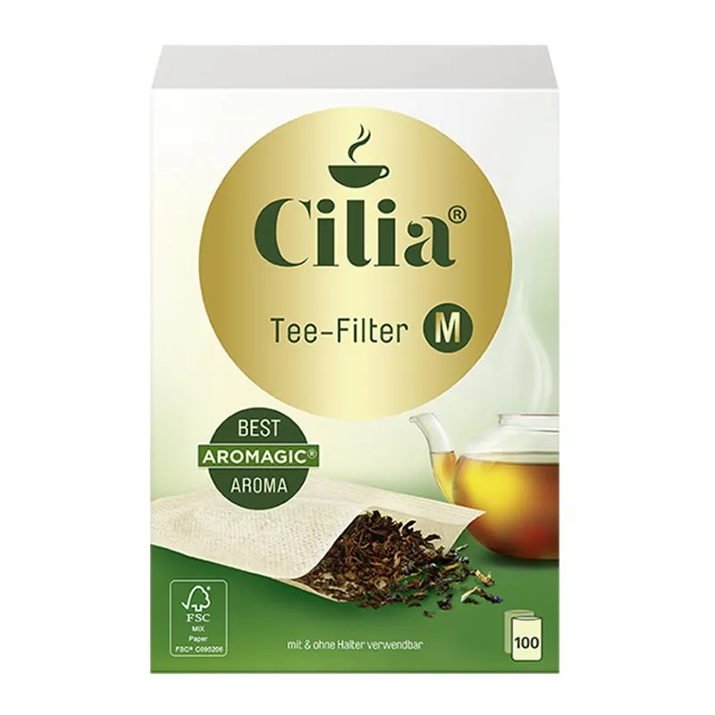 Melitta Cilia Çay Filtresi, Orta Boy, 100 Adet