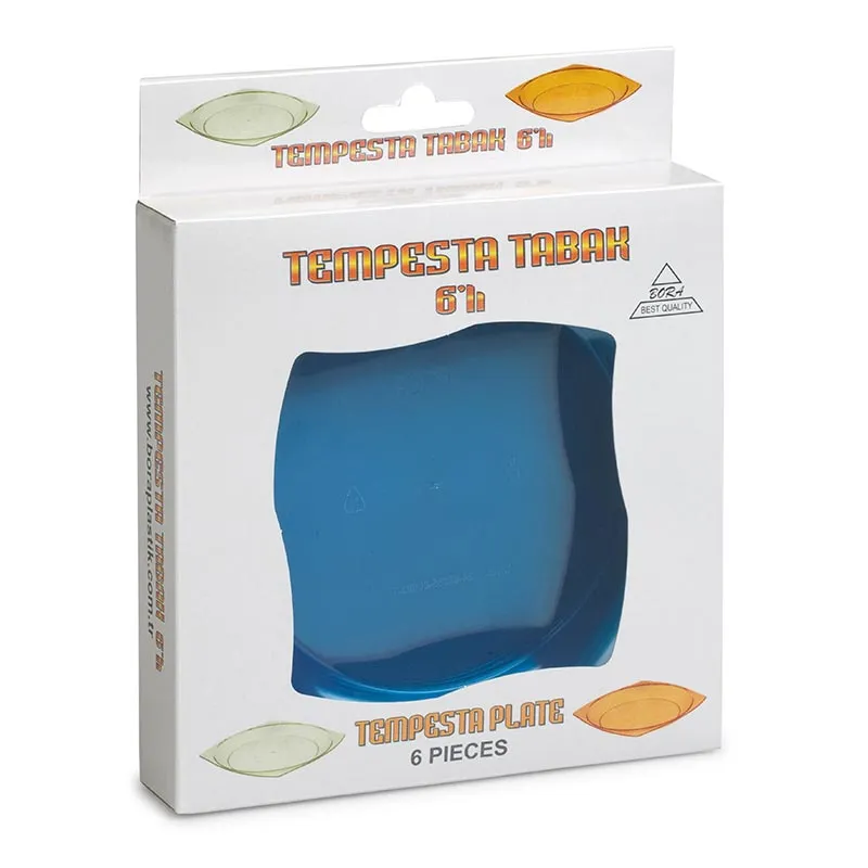 Bora Plastik Tempesta Pasta Tabak, 6'lı