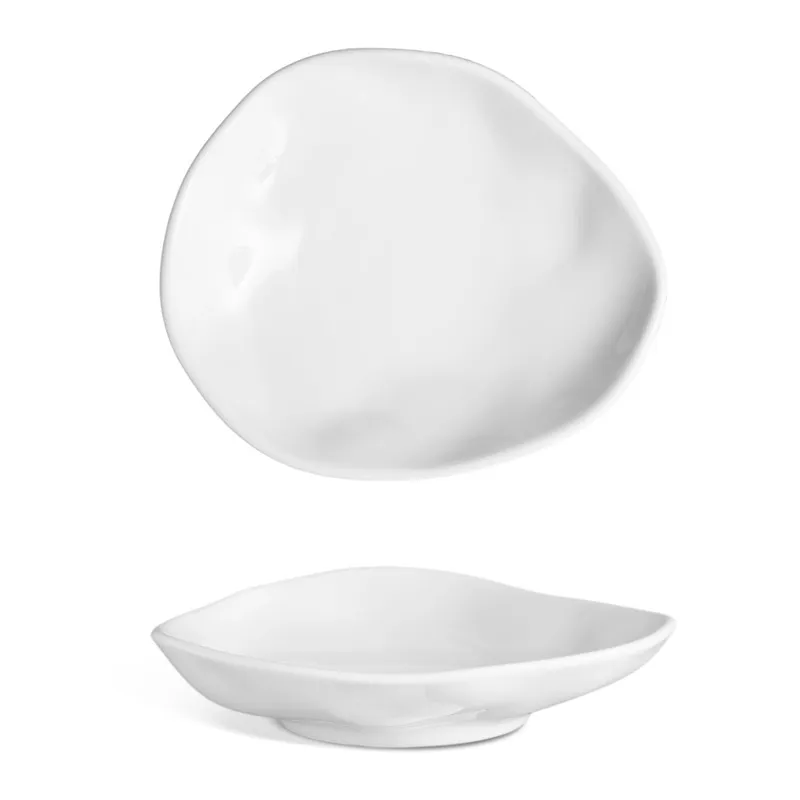 Lilien Flamenco Çukur Tabak, 12 cm, Beyaz