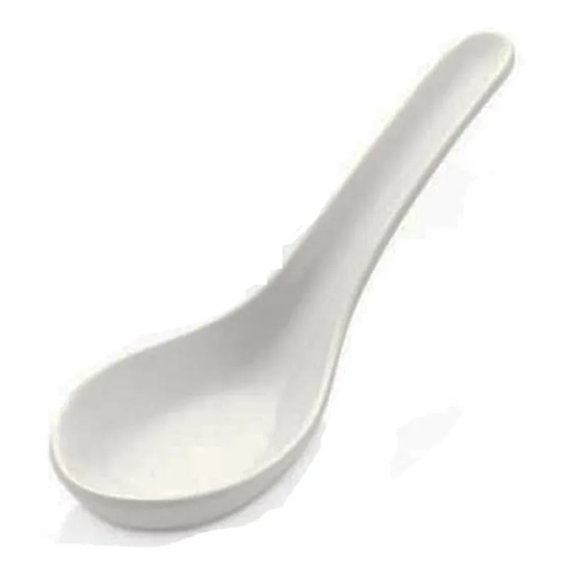 Külsan Thermoset Lokmalık, Minimal, Kaşık Model, 4.5x13 cm, 15 ml, Beyaz