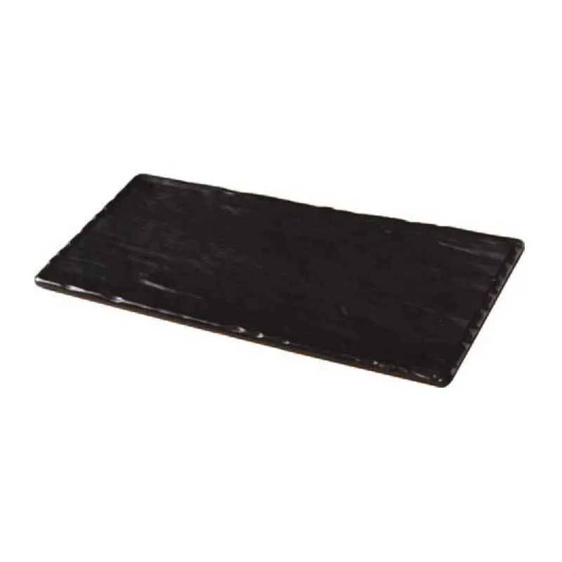 Zicco K-2052 Melamin Teşhir Tabağı, 19x64.5 cm, Siyah