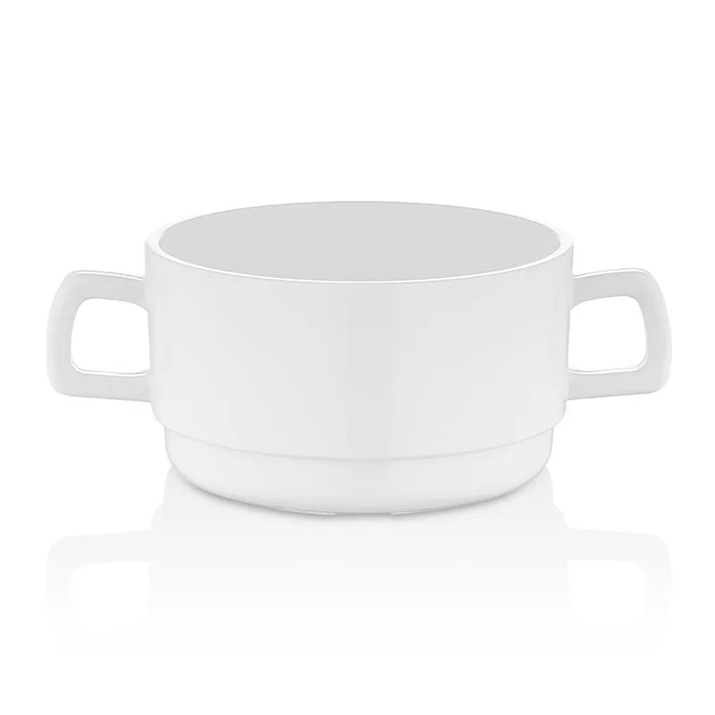 GastroPlast GP-JK10 Polikarbon Kulplu Çorba Kasesi, 10 cm