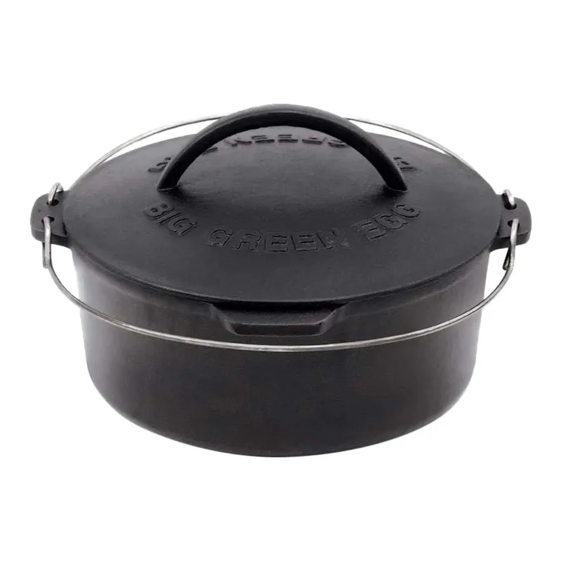 Big Green Egg Döküm Demir Güveç Tenceresi, 5.2 L