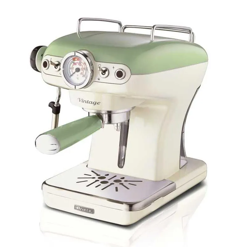 Ariete 1389/14 Vintage Espresso Kahve Makinesi, Yeşil