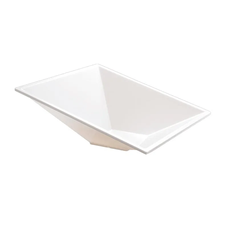 Biradlı MC-304 Kare Melamin Sunum Kasesi, 30.5x30.5x9.7 cm
