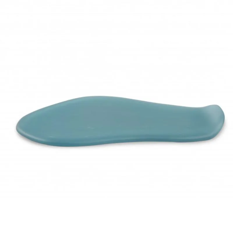 100% Chef Cadaques Cam Tabak, 22 cm, 2 Adet, Mavi