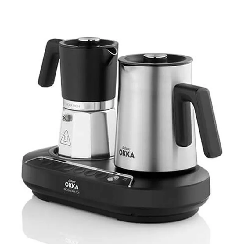 Arzum OK0027 Okka Rich Moka Pot, Elektrikli, Krom