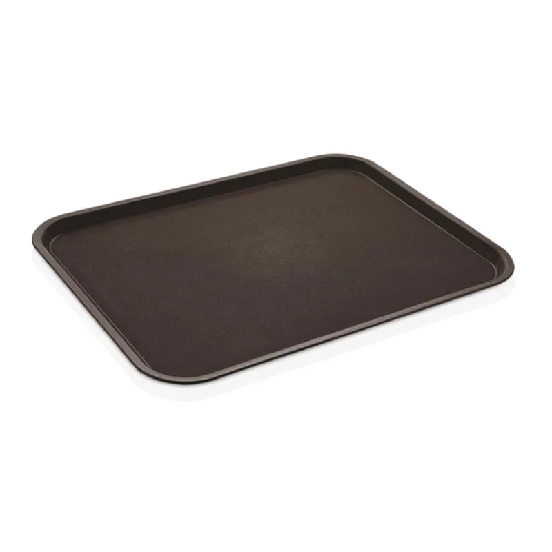 GastroPlast GTPP-3748 Polipropilen Servis Tepsisi, 37x48 cm, Siyah