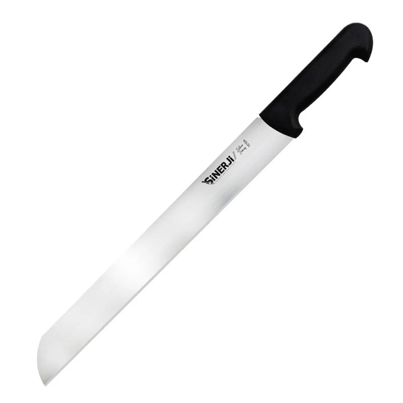Sinerji Silver Plastik Saplı Kaşar Bıçağı, 35 cm, Siyah