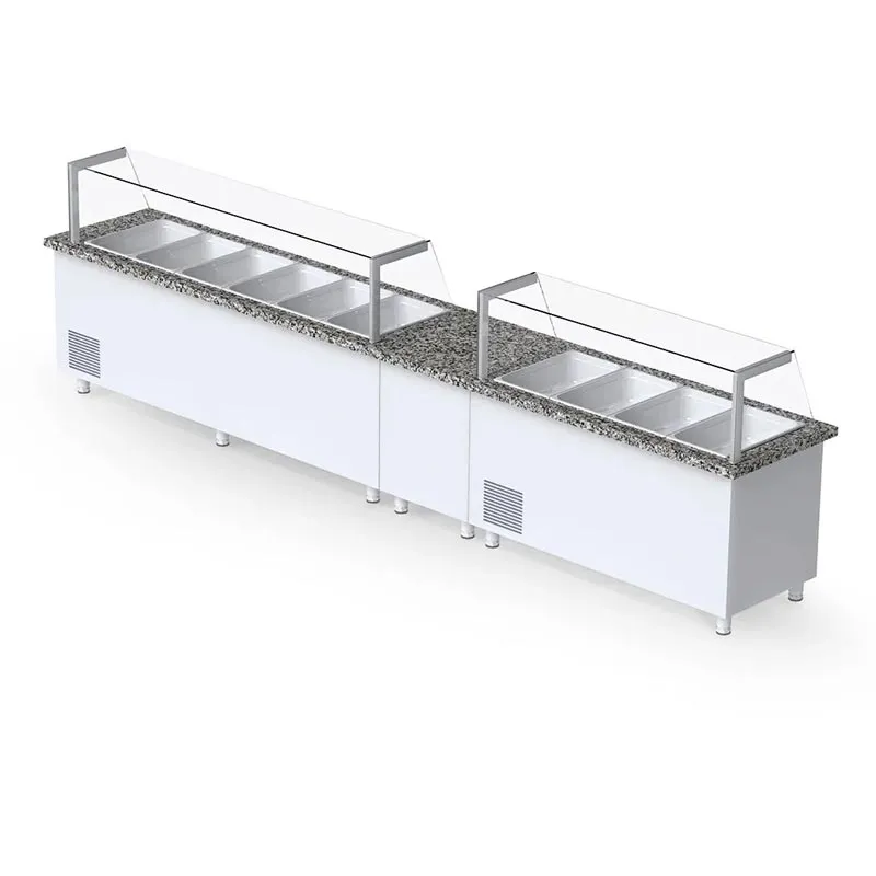 Iceinox STH F 515 CR Servis Buzdolabı, 3 Kapılı