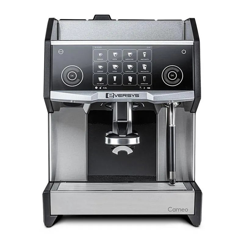 Eversys Cameo Core C2S Süper Otomatik Espresso Makinesi, Tek Gruplu, Tempest