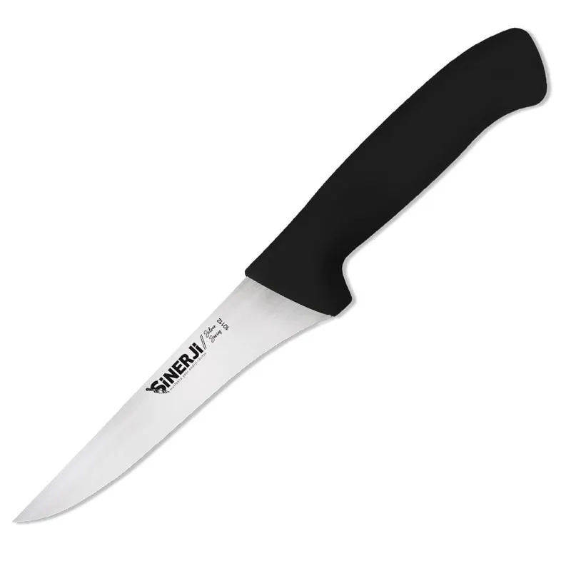 Sinerji Silver No 2 Plastik Saplı Kemik Sıyırma Bıçağı, 16 cm, Siyah
